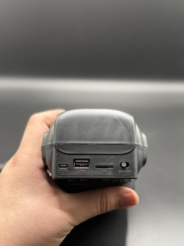 3-inch Bluetooth Speaker With Rgb Lights, Usb-tf Port, And Fm / Portable Wireless Speaker