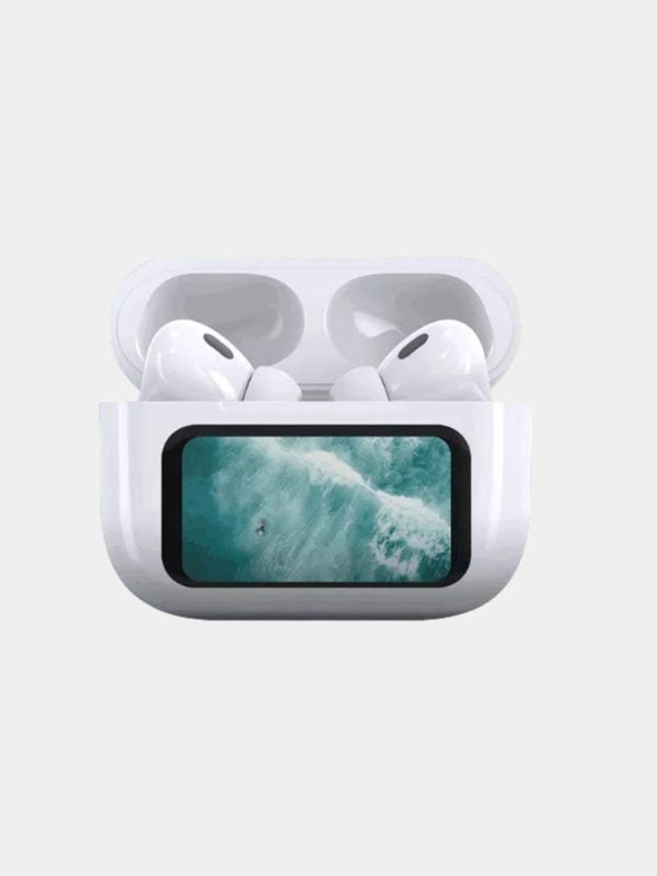A9 Pro Earbuds Anc/enc Touch Screen Display Noise Reduction Wireless Earbuds For Android & Ios
