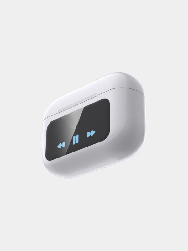 A9 Pro Earbuds Anc/enc Touch Screen Display Noise Reduction Wireless Earbuds For Android & Ios