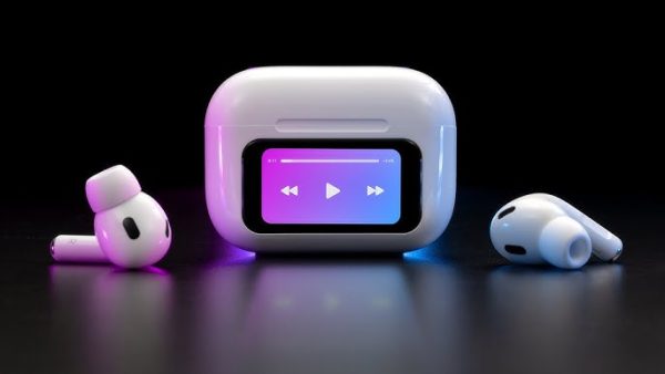 A9 Pro Earbuds Anc/enc Touch Screen Display Noise Reduction Wireless Earbuds For Android & Ios
